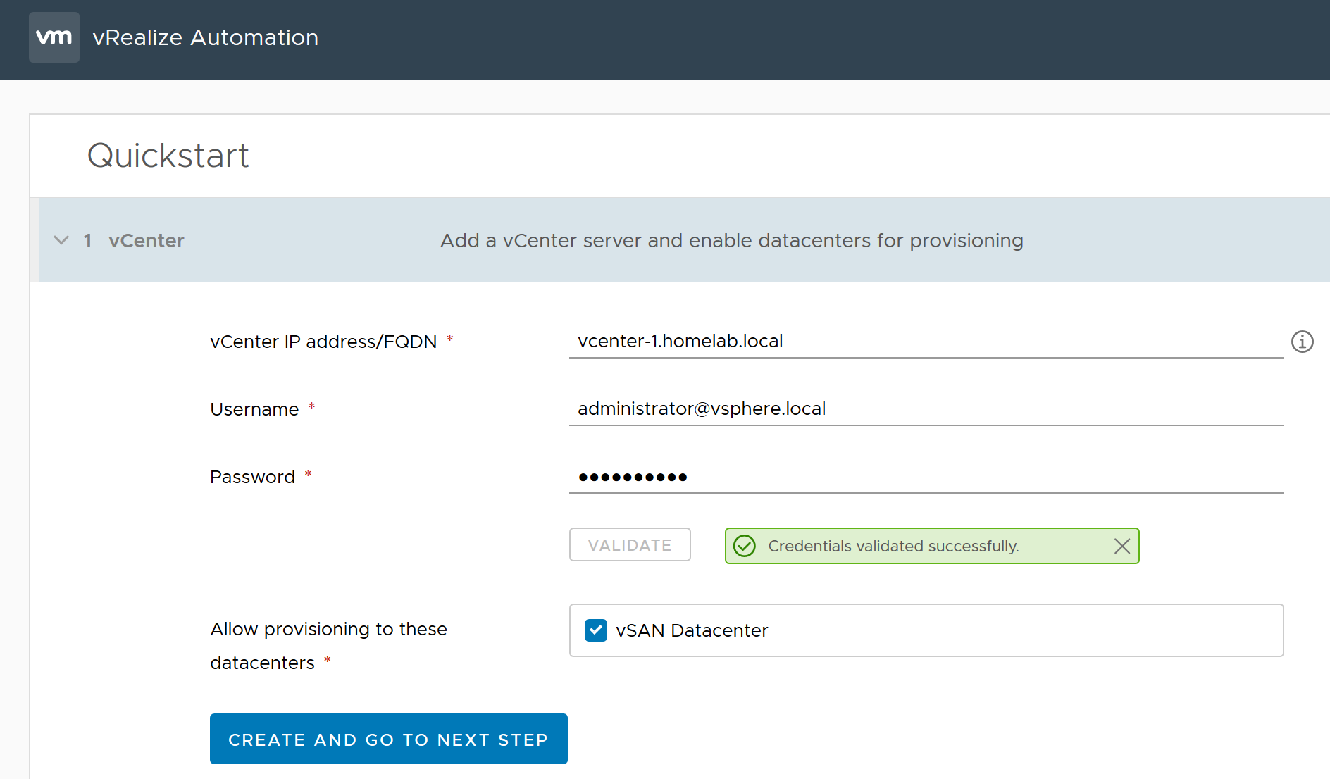 vra8-quickstart-vcenter